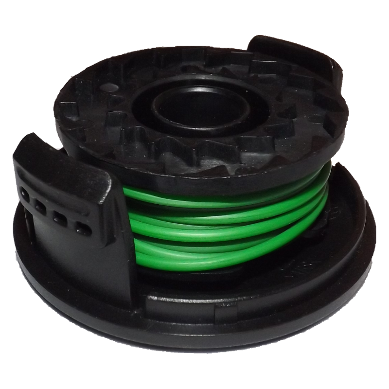 Spool with thread and cover for Ryobi grass trimmers