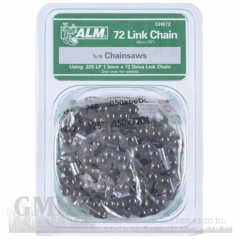 Chainsaw Chain - 45cm (18-inch) 72 Drive Links, for Castelgarden