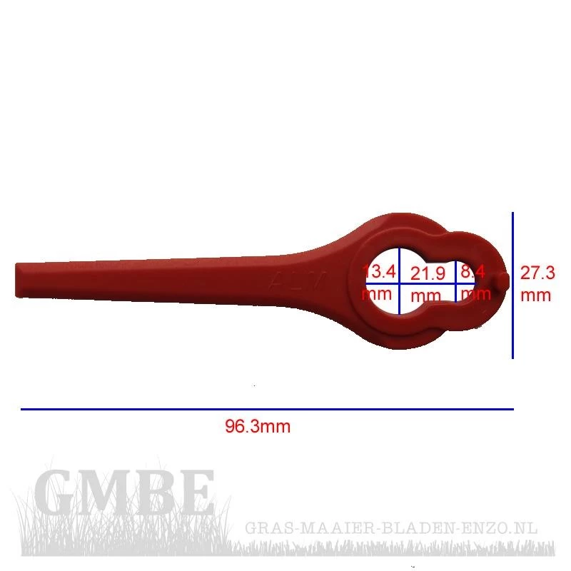 Plastic Blades for Ferrex 20v li ion FAR 20 N FAR 20 1 Garden