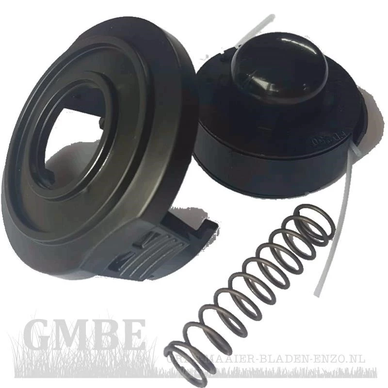 Spool & line, Spool Cover and Spring for Challenge, Pattfield, Powerbase and Sovereign grass trimmers
