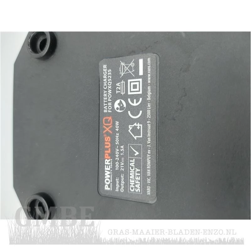 Accu Lader voor PowerPlus POWXQ5235