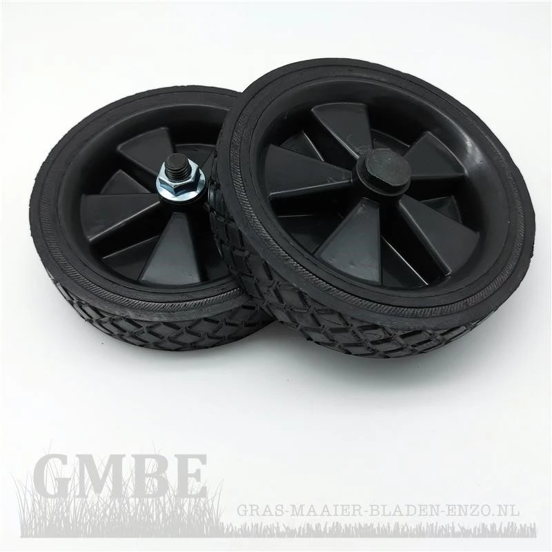 Wheels including bolts for PowerPlus POWX1750 / POWX1760 / POWX1770