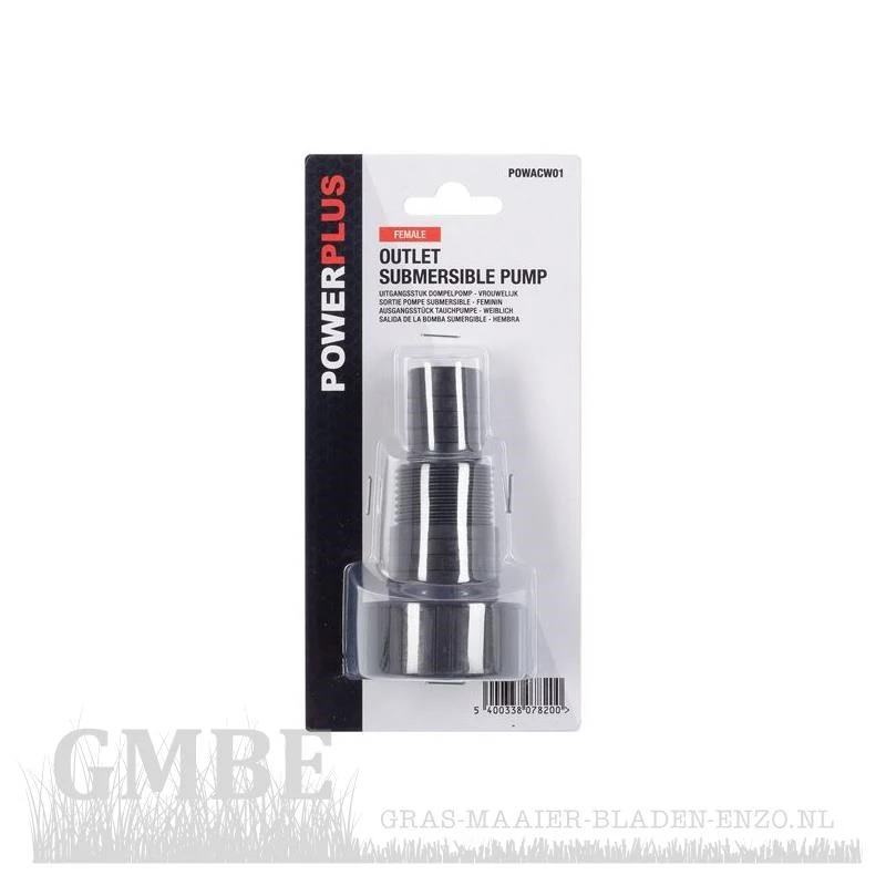 Connecteur pour pilier de tuyau  pompe submersible - femelle