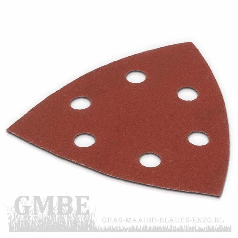 Papier abrasif triangulaire 3x90mm - G180 - 5 pc.