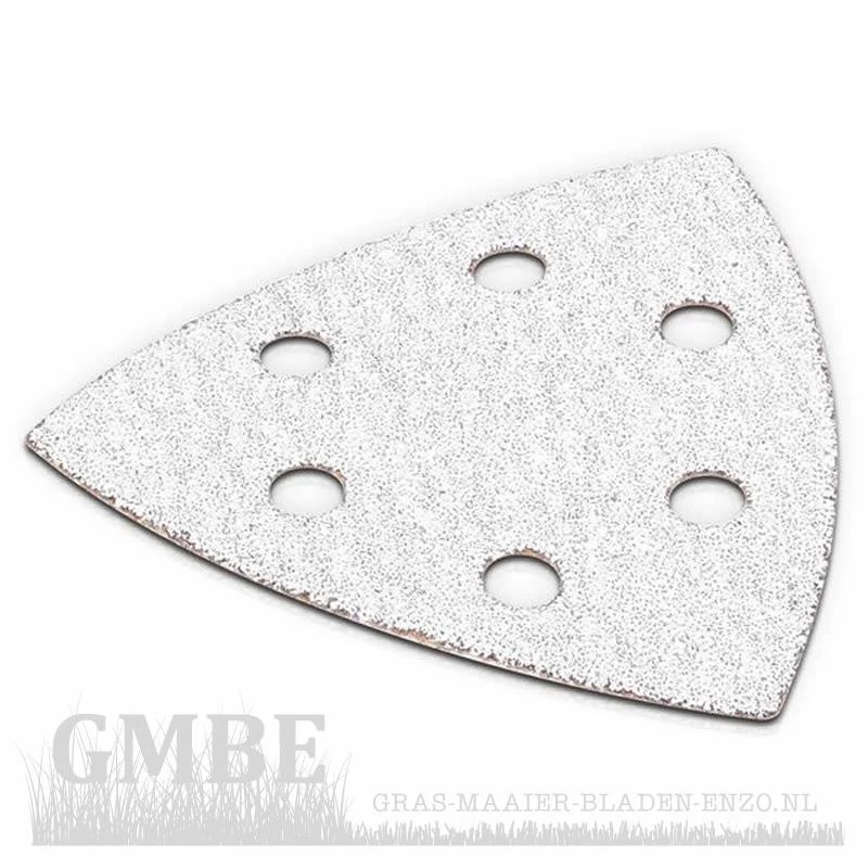 Papier abrasif triang. 3x90mm peinture - G40 - 5 pc.