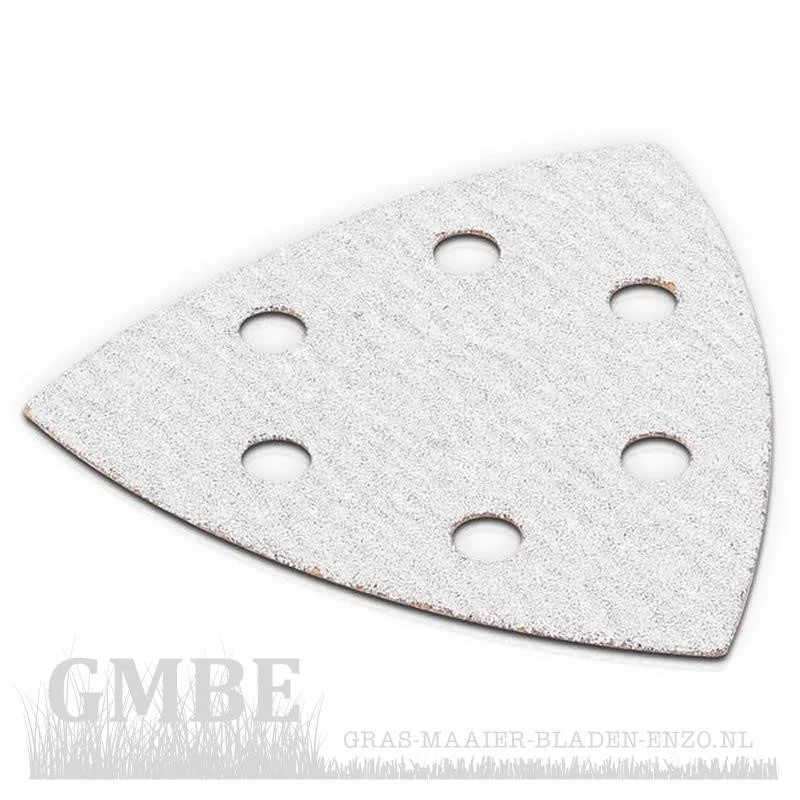 Papier abrasif triang. 3x90mm peinture - G80 - 5 pc.