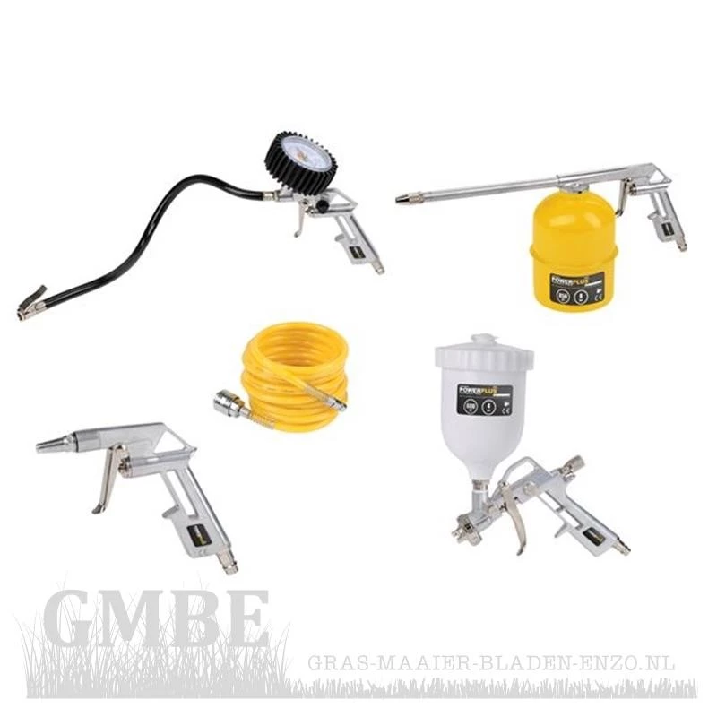 Set of pneumatic devices 5 pcs for PowerPlus POWDP7070