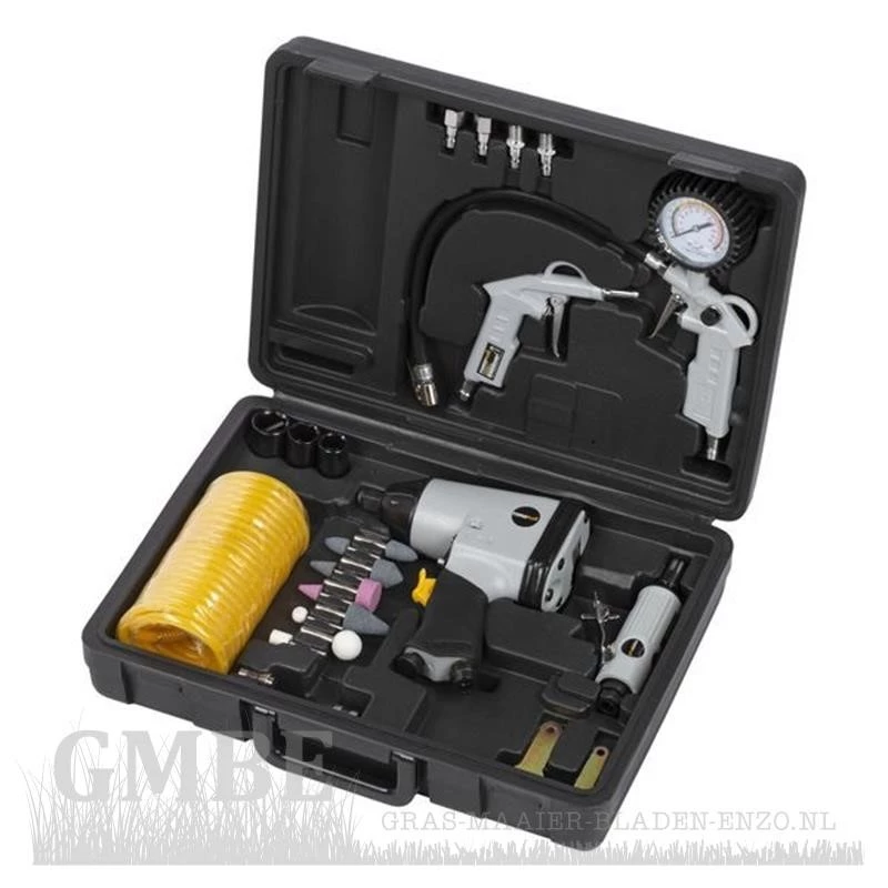 Set of pneumatic devices 25 pcs. for PowerPlus POWX1721