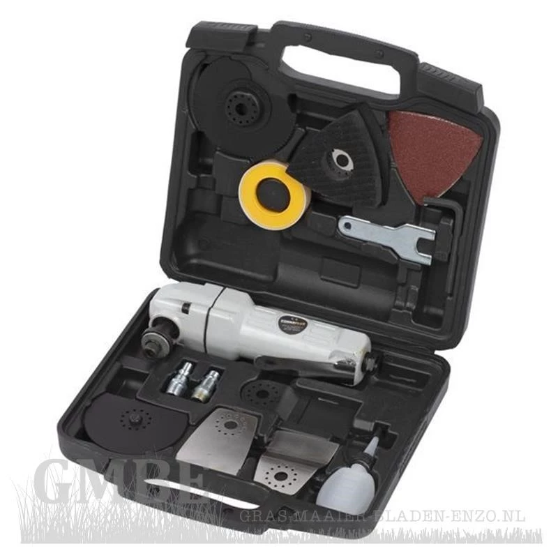 Pneumatic oscillating multi-tool