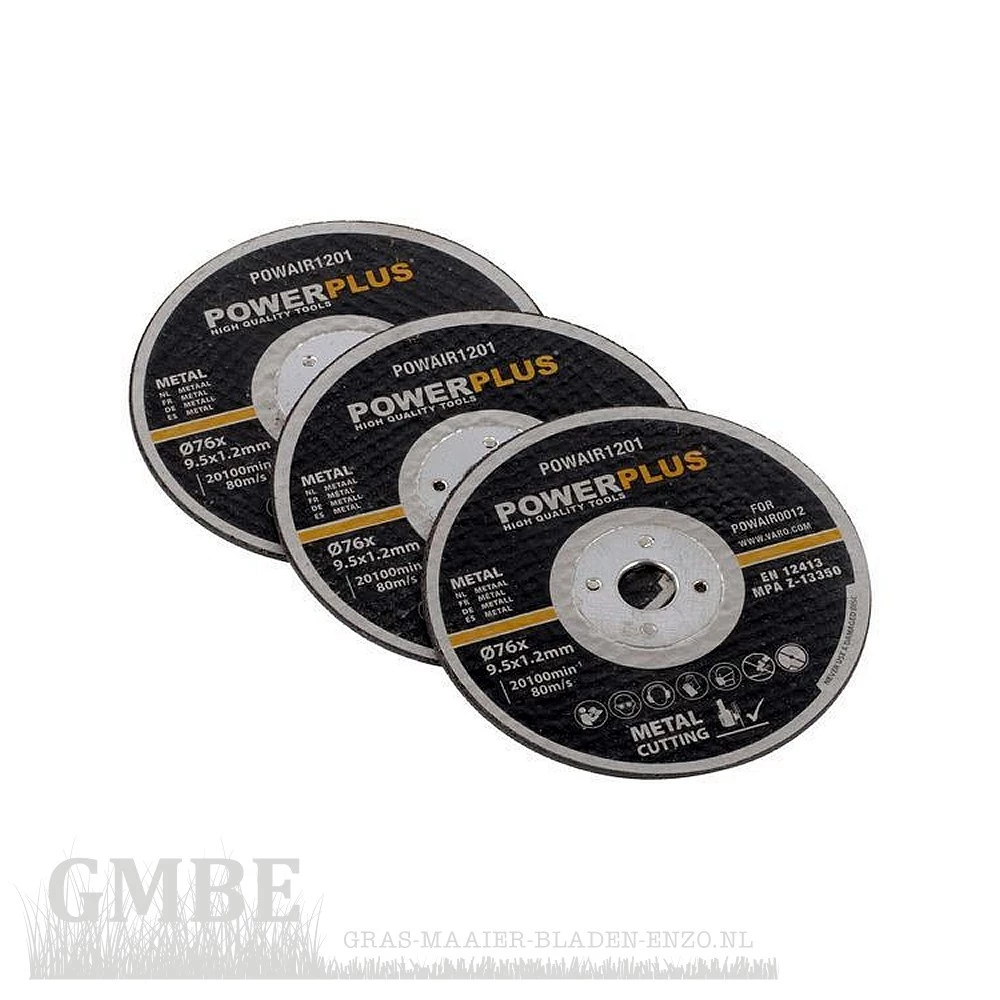 Trennscheibe Ø76 x 9,5 x 1,2 mm - 3 Stk.