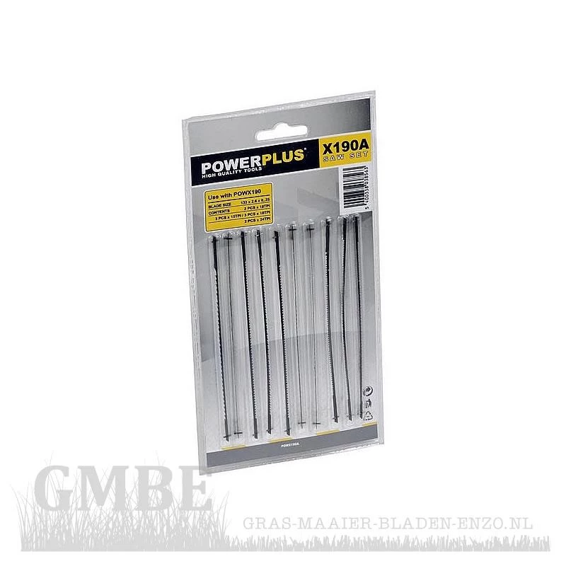 Lames de scie 133x2,6x0,25mm pour PowerPlus POWX190