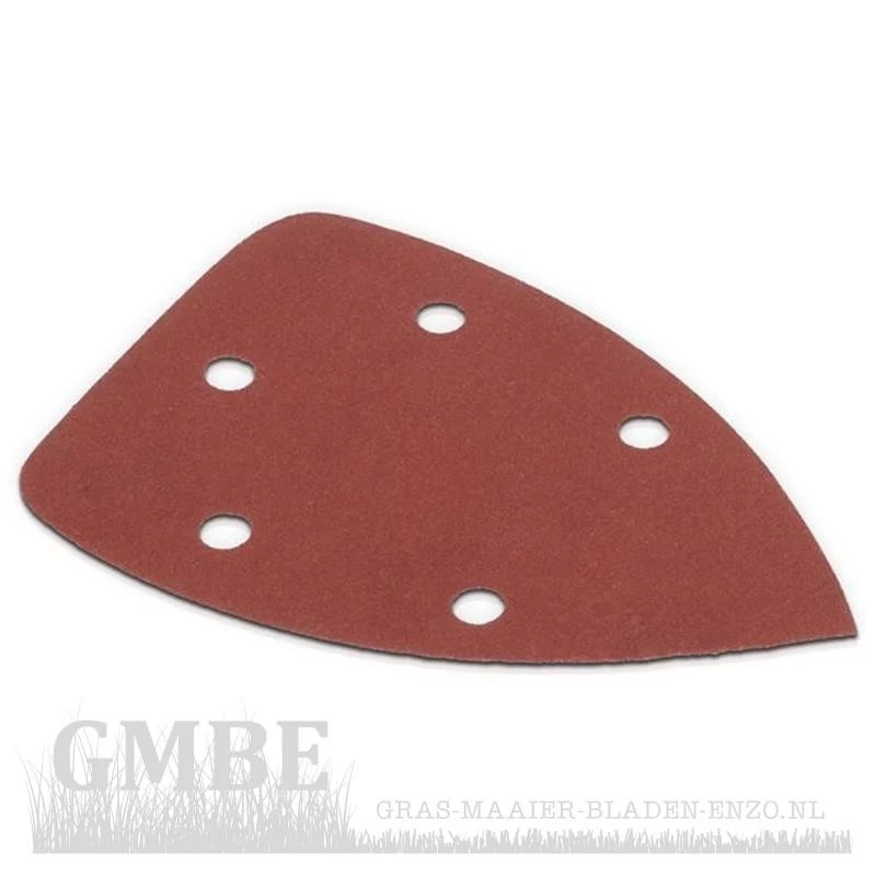 Sandpaper palm 140x140x80mm - K80 - 5 pcs.Kreator