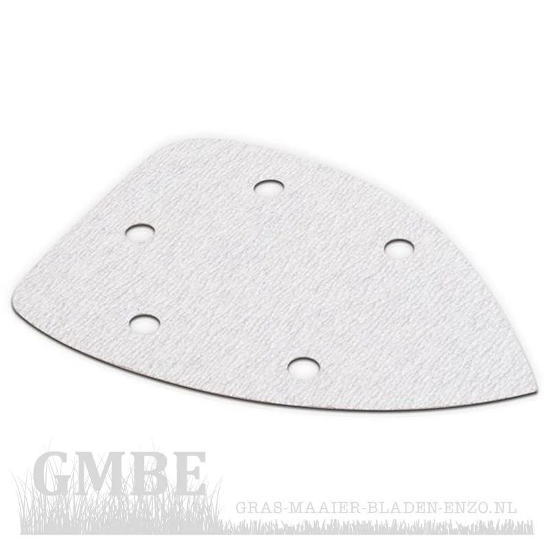 Sandpaper palm 140x140x80mm - K80 - 5 pcs.Kreator