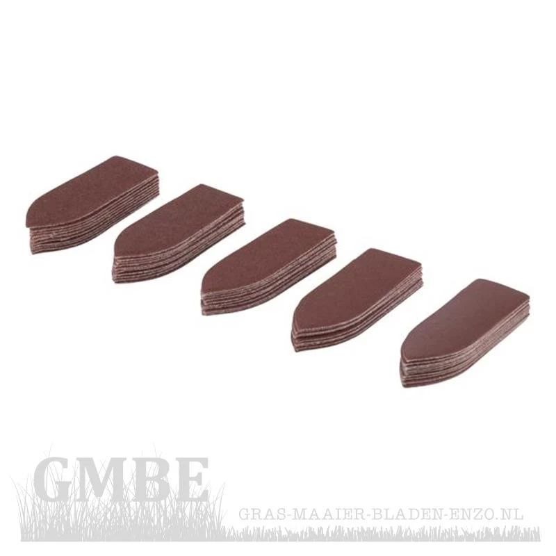 Schuurpapier driehoekig 92 x 31mm - 50pcsKreator