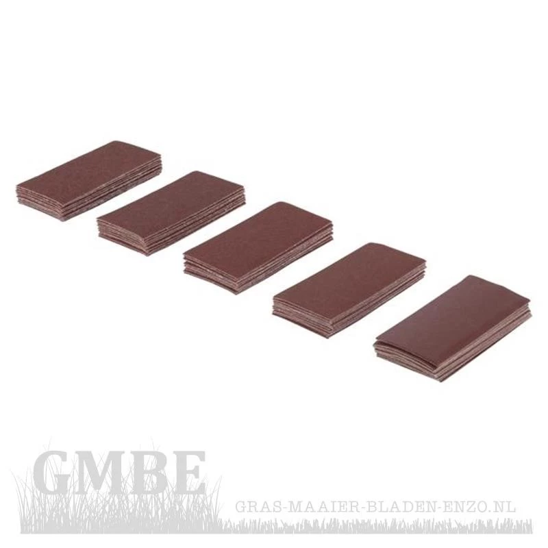 Schuurpapier rechthoekig 110 x 53mm - 50 st.Kreator