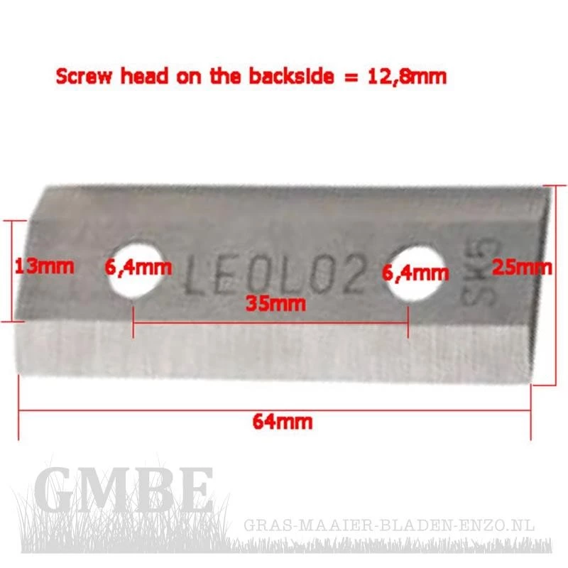 Shredder blade for B&Q, MacAllister, Stihl, Titan, Wolf Garten