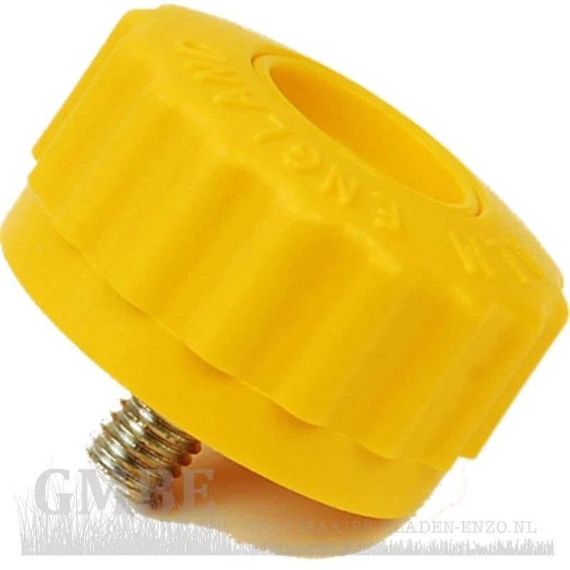 Spoel bevestiging bout (Geel) - M8 x 13mm rechtsom schroefdraad