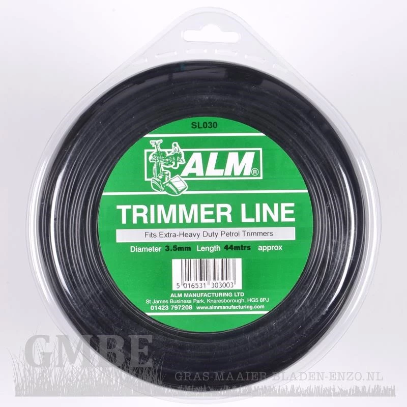 3.5mm x 40m - Black Trimmer Line - 1/2kg Pack