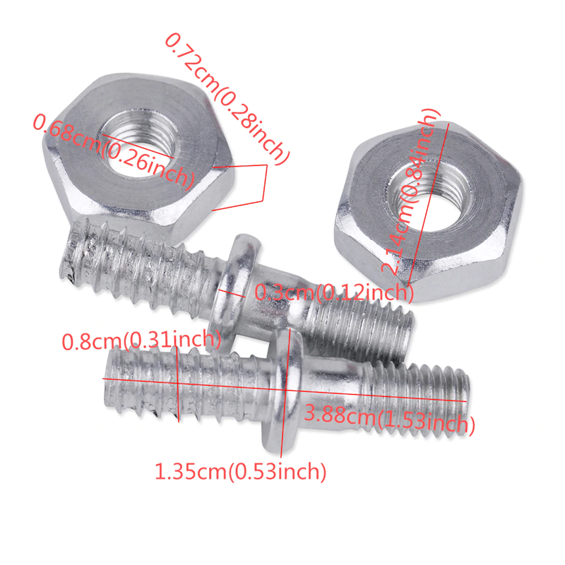 Perfect Telegraaf vertrekken Kettingzaag Studs & Moeren voor Stihl 017 018 021 023 025 MS170 MS180 MS210  MS230 MS250 | Gras maaier bladen enzo