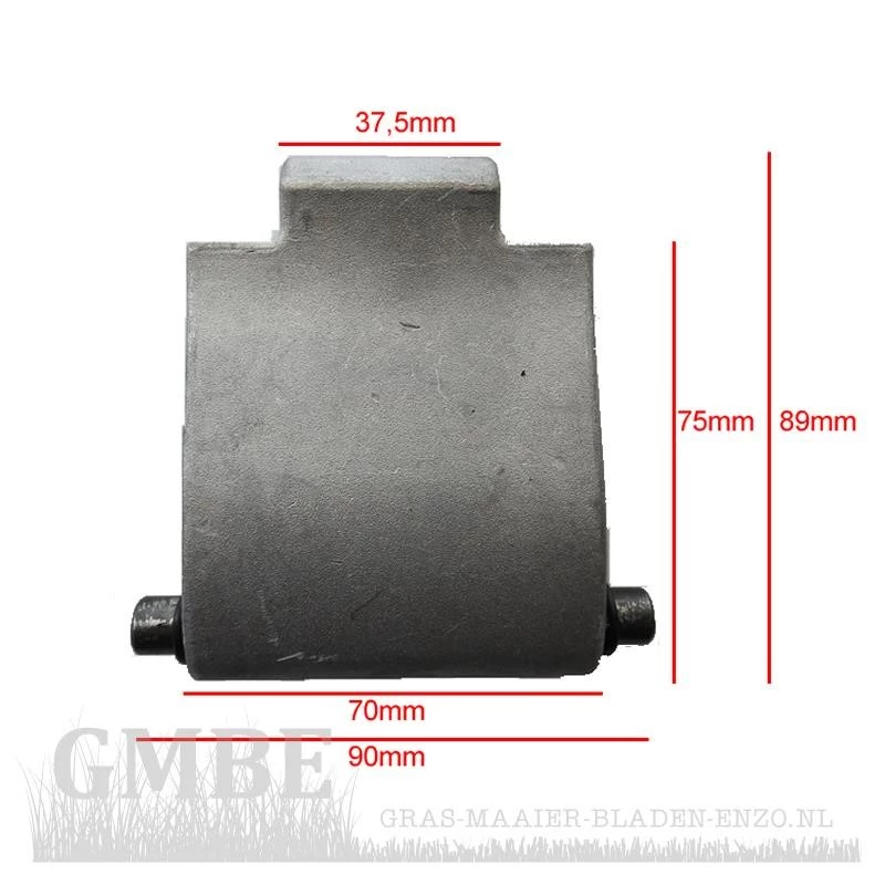 Atika LHF 2800 shredder counter plate