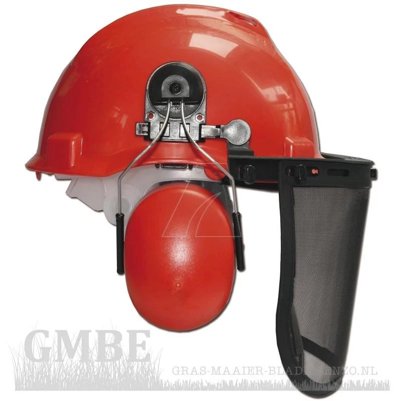 Helm met gehoorbescherming
