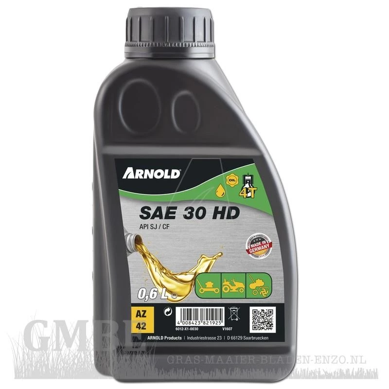 Zomer motorolie SAE 30 HD, 0,6 L