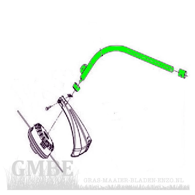 PowerPlus POWXG50100 lower drive rod