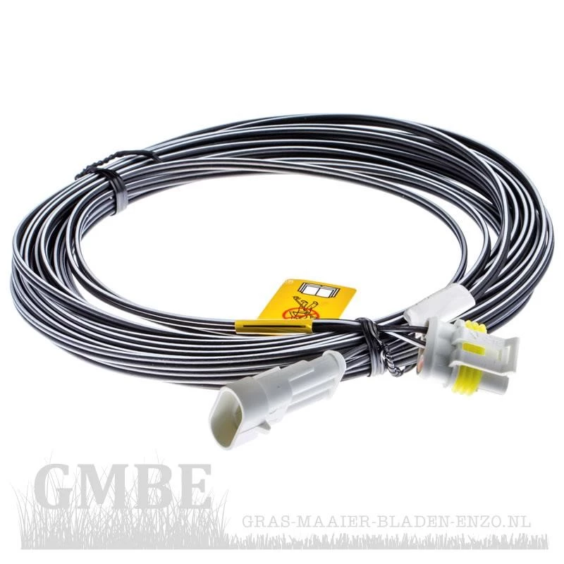 Charging cable 10 meter Gardena / Husqvarna / McCulloch with oval connection