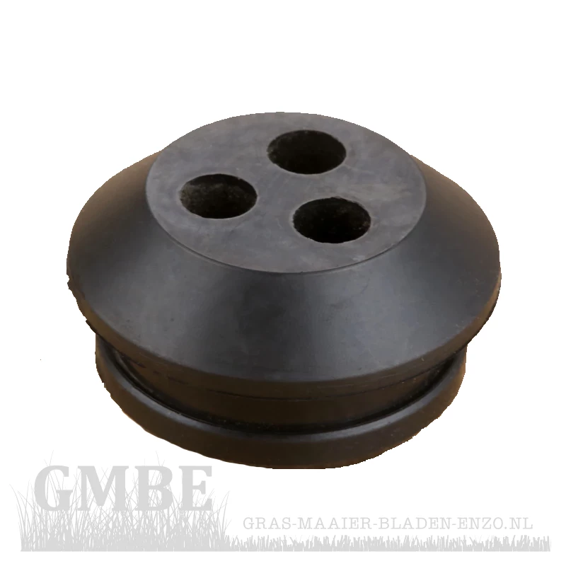 Rubber grommet with 3 holes (20 mm)