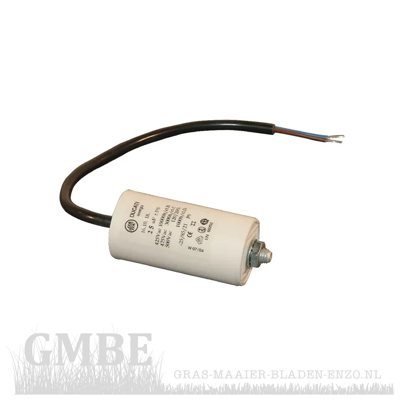 Kondensator 25UF / 450V 40mm * 92mm (ohne Stecker)