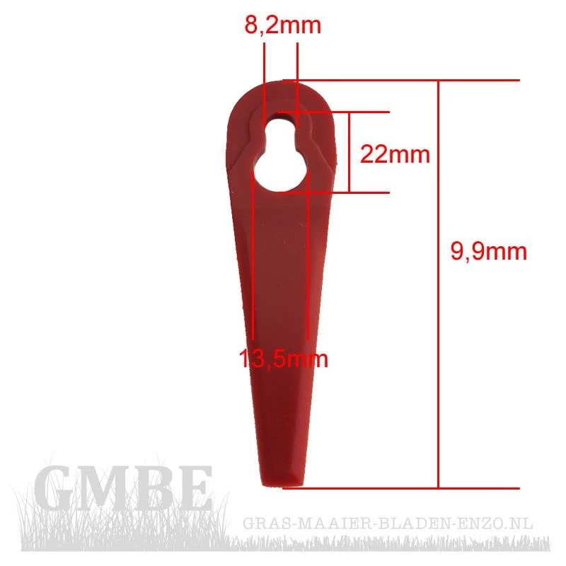 Plastic blade/maai mesje voor Ferrex GDRT26