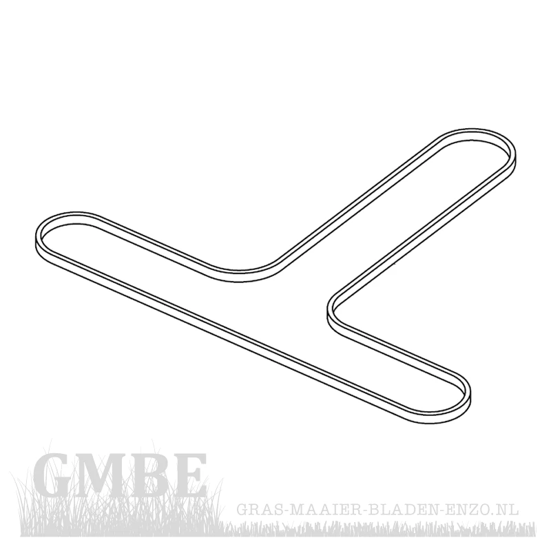 Partner P12597 aandrijfriem voor maaimessen van maaidek 90-Inch