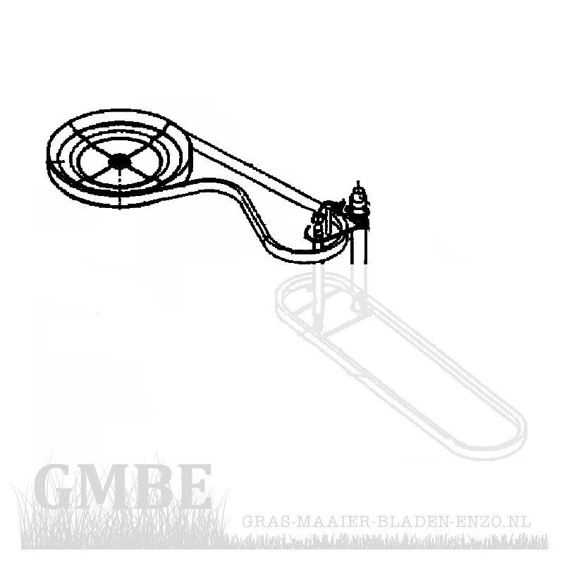 Drive Belt for Columbia / Fleurelle / Mastercut / MTD / White / Yard-Man