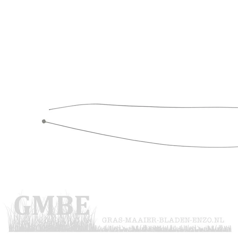 Inner cable with barrel shape Ø 6x4.5mm Length: 2500mm, Ø: 1.2mm