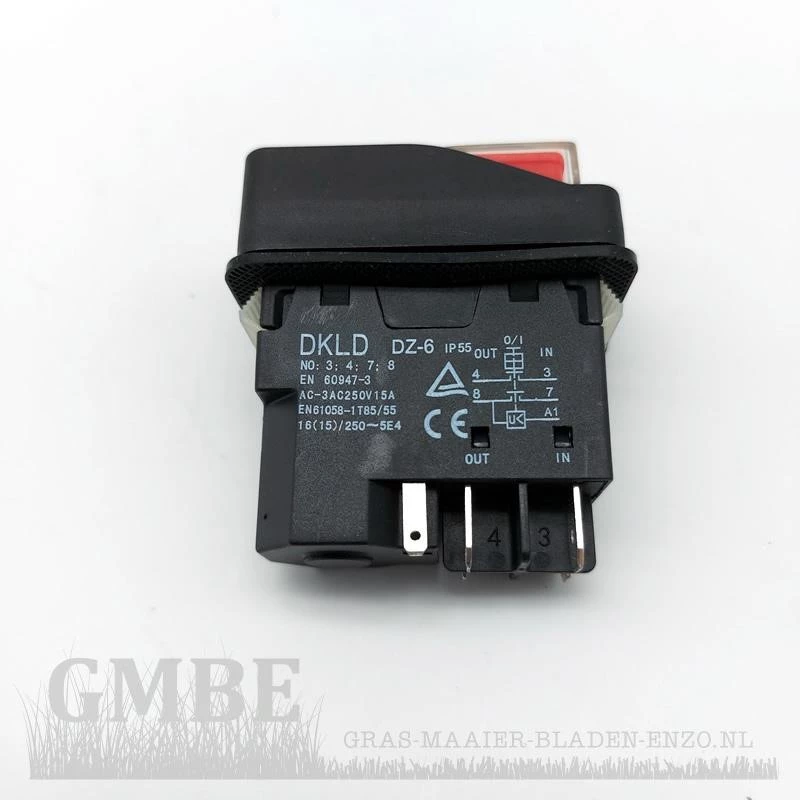 Schalter (rot/grün) für PowerPlus POWXG6462