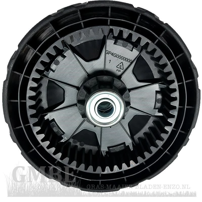 Achterwiel incl lagers voor PowerPlus POWEG63773X