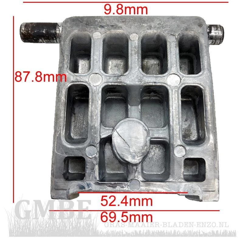 Shredder counter blade for PowerPlus POWXG6462 & Ferrex GRS2800