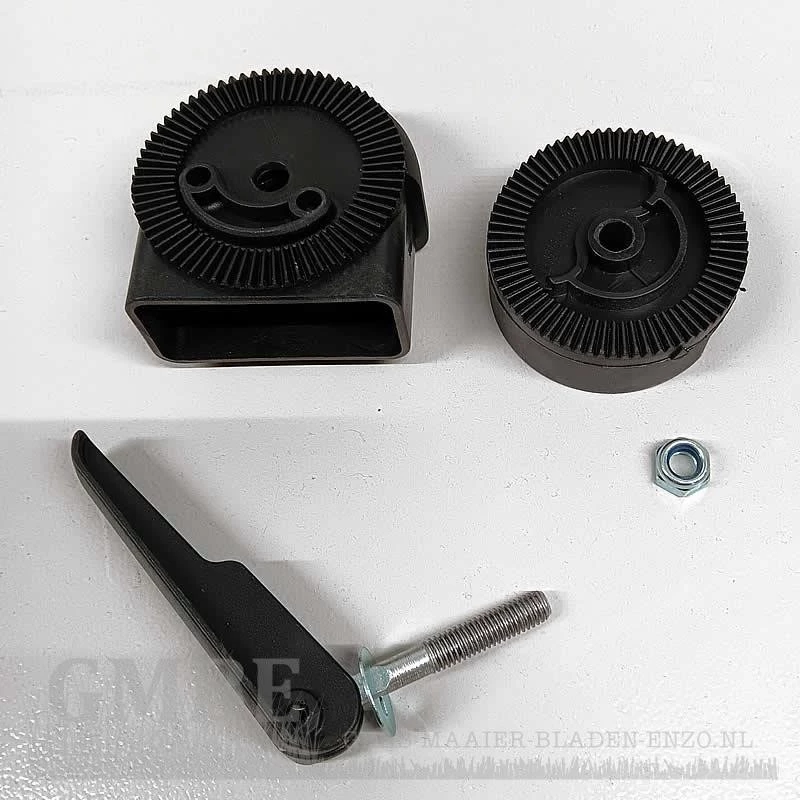 Lever and knob (left) for PowerPlus POWXG6102 / POWXG6104 / POWXG6106 / TELM-1800