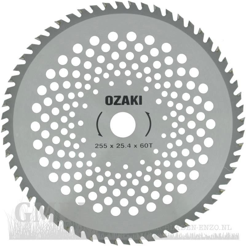 60 tooth blade (255mm Bore 25.4mm Thickness 1.4mm Carbide)