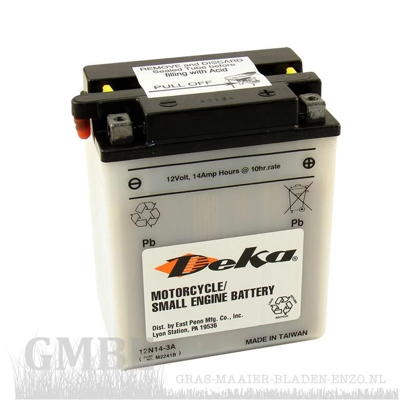 Riding mower Battery 12 V 14 AH