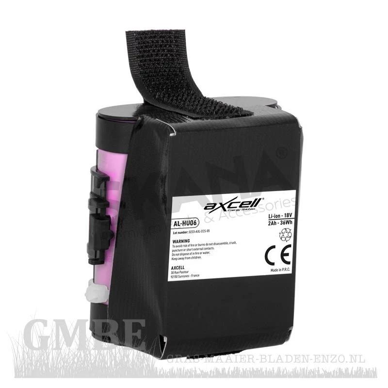 Battery for Flymo / Gardena / Husqvarna & McCulloch (18V - 2A)