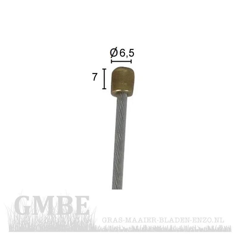 Binnen kabel met cylindervorm van Ø: 6,5x7mm Lengte : 30000mm Ø: 2,5mm
