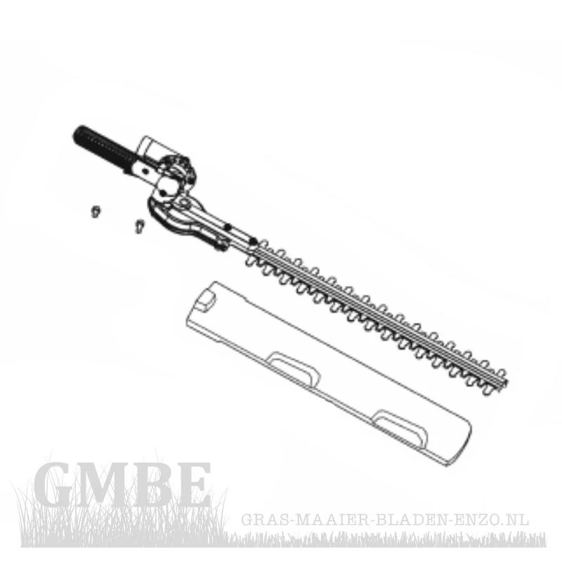 Hedge trimmer blade complete for IESH 1000