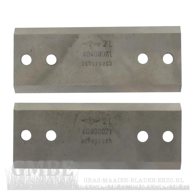 Häckslermesser für Scheppach Biostar 3000