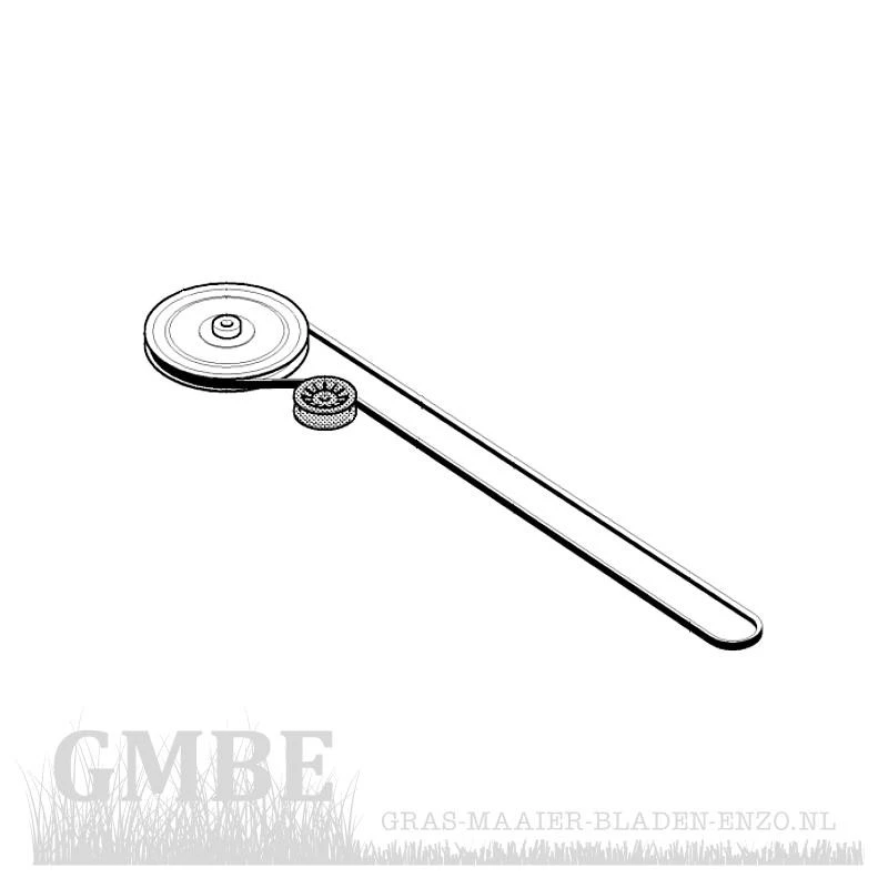 Courroie de transmission moteur vers essieu arrière pour Murray 385015X50B