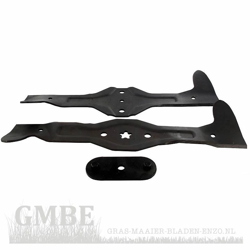 46.5cm Mulching Blade Set LH for Wizard WZ14536RDHA / WZ14536RDHB / WZ14536RDHC