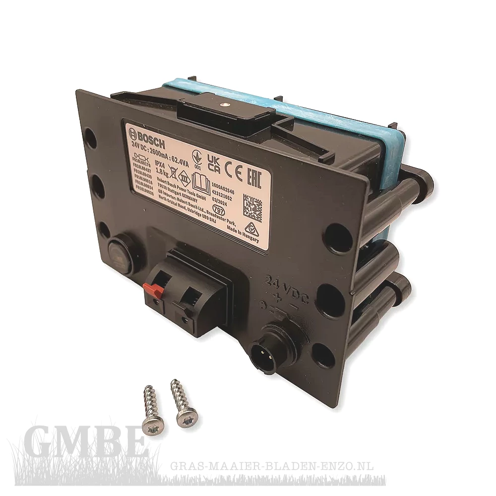 Printplaat met componenten voor Bosch Indego 350 / 400 / M 700 / M+ 700 / S 500 / S+ 350