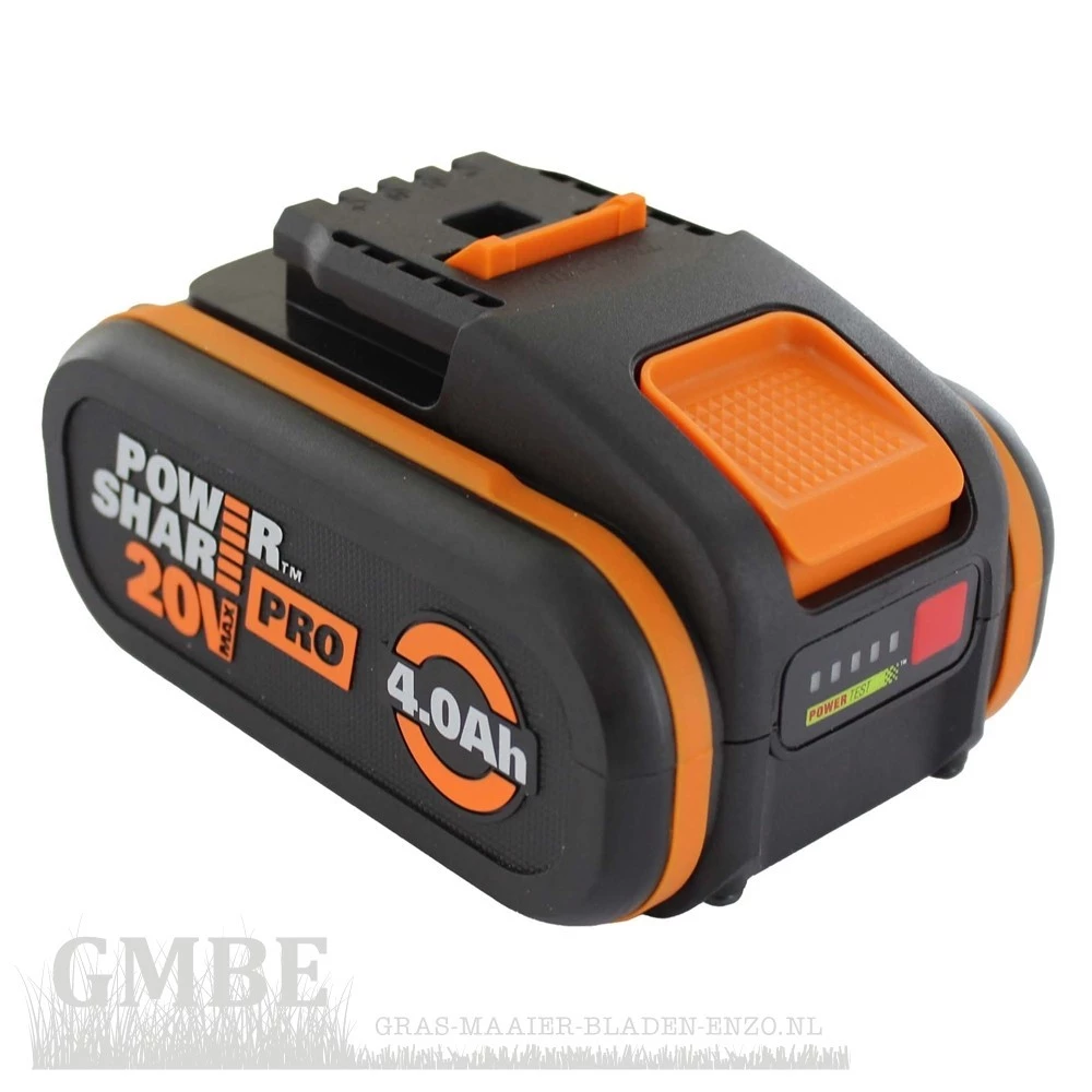 Worx Akku für WG737E / WR142E / WR208E / WR216E ((Li-Ion, 4Ah, 20V) WA3014)